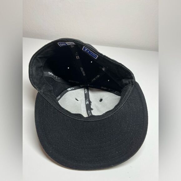 Filipino Sun and Star Snapback Hat Size 7 1/8 56,8 cm Adult Black Yellow - Picture 5 of 7